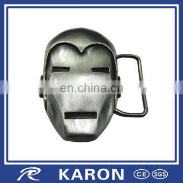 customized skull 3d belt buckle in zinc alloy
