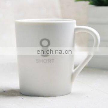 Customs Printing White Plain Ceramic Mug photo-2
