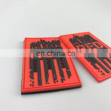 Wholesale Soft Rubber Badge Custom PVC Rubber 3D Patch for Jeans photo-5