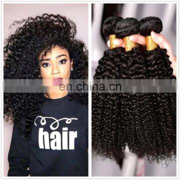 Best Selling Best quality virgin Brazilian Kinky Curly Hair virgin hair extension virgin brazilian hair weave