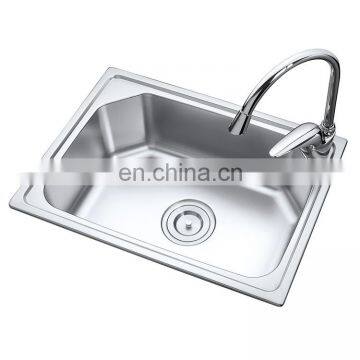 5238 stainless steel single bowl 304 kitchen sink