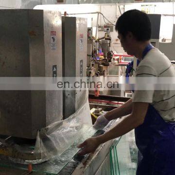 Big hole drilling/grinding machine for appliance or kitchen glass with diamond wheel