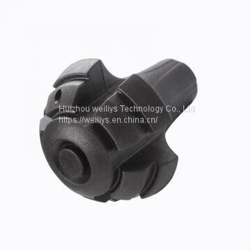 Four Pack of Extra Durable Rubber Replacement Tips for Trekking Poles(Replacement Feet/Paws / Ferrules/Caps)