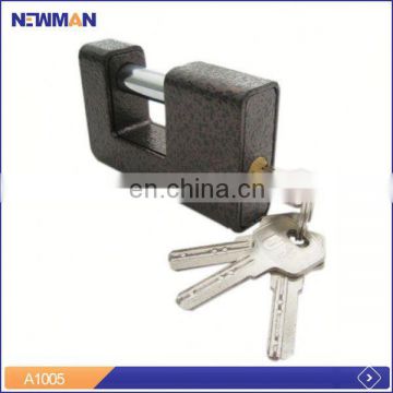 plastic painted stainless body door lock