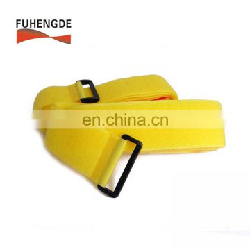 Heavy duty strong hook and loop strap for fixing pallet