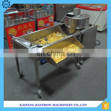 hot sale Gas type popcorn machine /gas heating popcorn popper