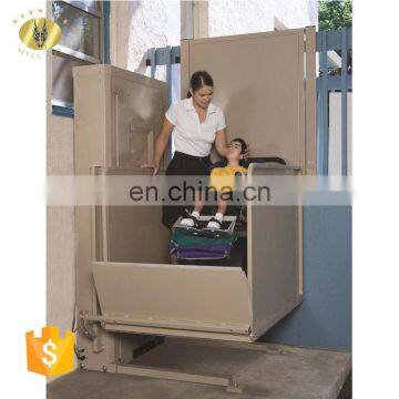 7LSJW Shandong SevenLift hydraulic electric power van hoist wheelchair lift