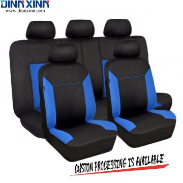 DinnXinn Toyota 9 pcs full set PVC leather disposal seat cover for car manufacturer China