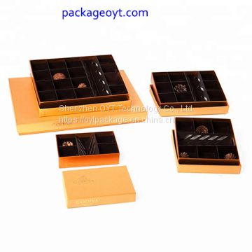 China Made High Quality OYT Package Chocolate Gift Box Supplier