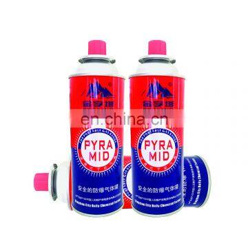 camping butane gas cartridge and tin can 220g Hebei products