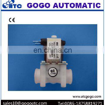 Water Purifier normally open DC 24v plastic solenoid valves washing machine inlet valve