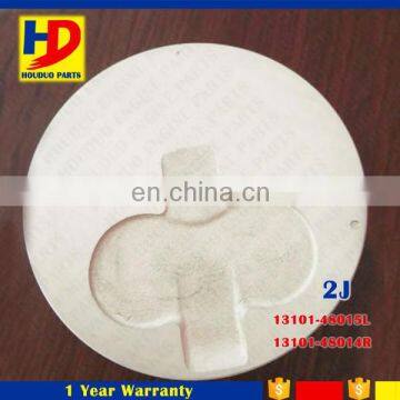 Diesel Engine For Toyota Piston Kit 2J 3R Piston OEM No 13101-48015L 13101-48014R photo-2
