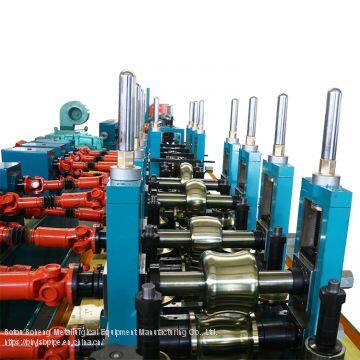 Automatic Welding Plant Carbon Steel Pipe Making Machine / Erw Tube Mill