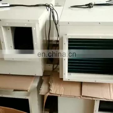 strong power auto restart150L/Day  refrigerative R410a ceiling  use industrial  dehumidifier china