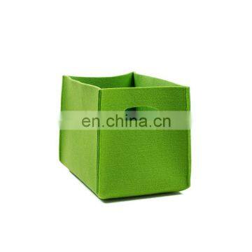 Manufacturer Wholesale Colorful Decoration Household Felt Fabric Basket photo-3