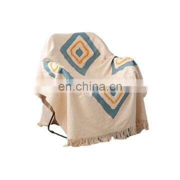 RAWHOUSE Woven Tapestry Retro Home Deco Style With Tassels Moroccan Aztec Blanket photo-3