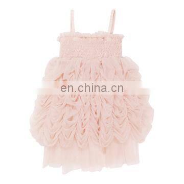 Spot summer tutu  children girls suspender skirt net yarn  baby cake skirt fold lantern skirt child dress