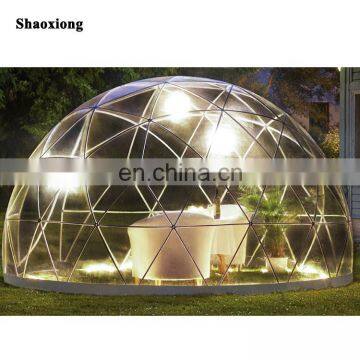 Big Garden PVC Transparent Bubble Igloo Dome Tent House Resort Geodesic Dome Tents Outdoor Hotel for Sale Event photo-5