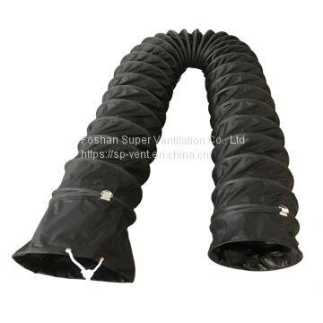 Custom Black Portable Ventilator Fan Black Portable Blower Manufacturer Ventilation Equipment Factory photo-3