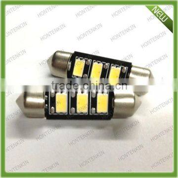 White 3SMD 36mm Error Free Canbus Festoon Number License Plate Light Car LED