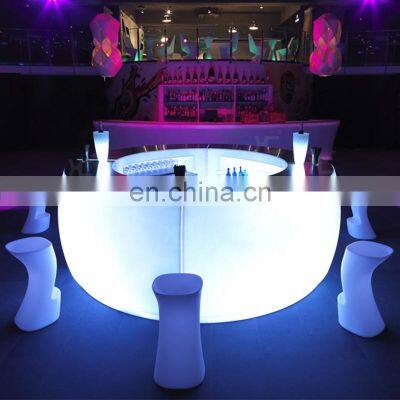 Waterproof IP54/IP68 plastic nightclub led lighting bar counter