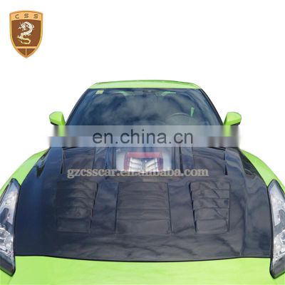 Car Modification Parts Suitable For GTR R35 Carbon Fiber Bonnet Hood