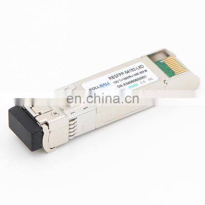 10G BIDI 80KM SFP+ Transceiver 1550nm SMF LC 10G XFP/SFP+ Metro Optical Transceiver