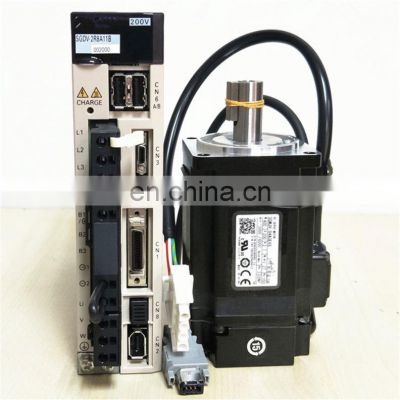 SGMJV-02ADE6S+SGDV-1R6A11B002000 200W AC servo motor+ drive