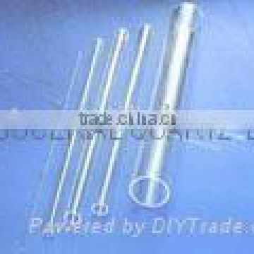 double bore quartz tube