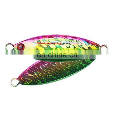 Peche Pesca Isca Metal Slow Jig Casting Spoon 80g 100g 130g Slow Jigging Lure photo-5