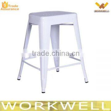 WorkWell Industrial Metal Frame Stackable Chair for Dining Kw-St13 photo-2