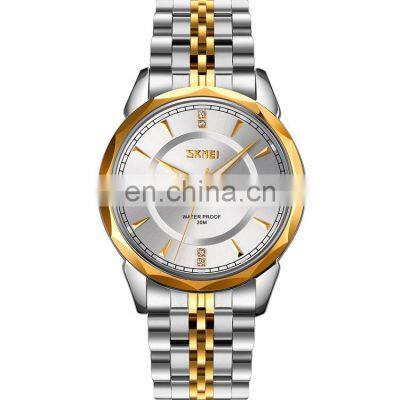 SKMEI Brand 9268 Custom Logo Business Watches Relogio Masculino Luxury Men Quartz Watch