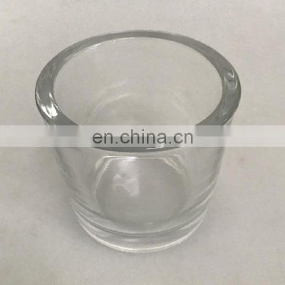 Wholesale Water Price Sublimation Ornament Container Drinking Frosted Glass Candle