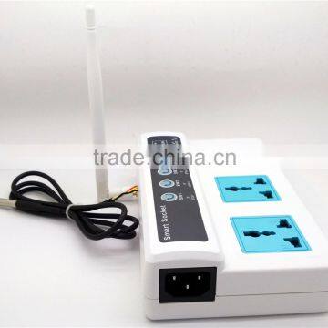 2200W 10A QUADBAND SMS/CALL Remote Controlled GSM Power Socket With 3 Outlets Which Also Supports Temperature Control photo-6