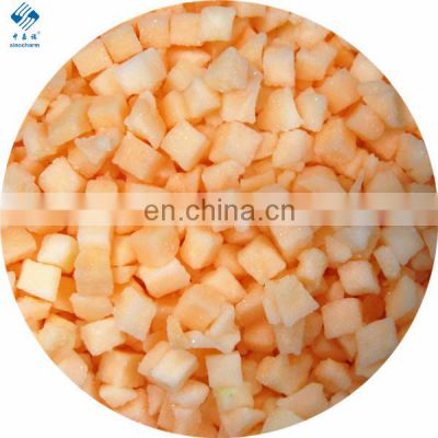 High Quality IQF Frozen Cantaloupe Cube