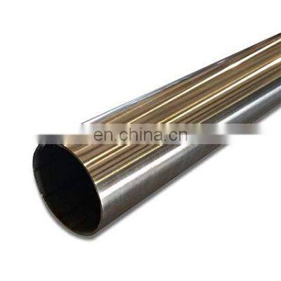 AISI 201 304 316L 410 420 cold rolled 8k mirror polished hairline satin welded seamless stainless steel pipe tube