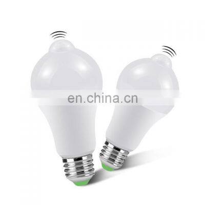 12W 15W 18W 20W LED Motion Sensor Bulb Lamp E27 AC 110V 220V Saving Energy LED Sensor Bulbs