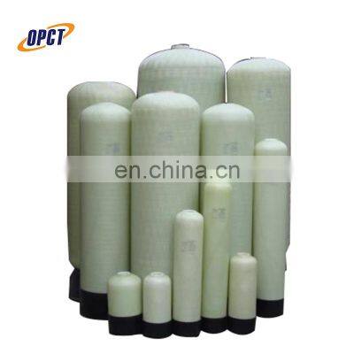High Pressure Vessel Water Filter / Plastic Frp Soft Water Asme Tank