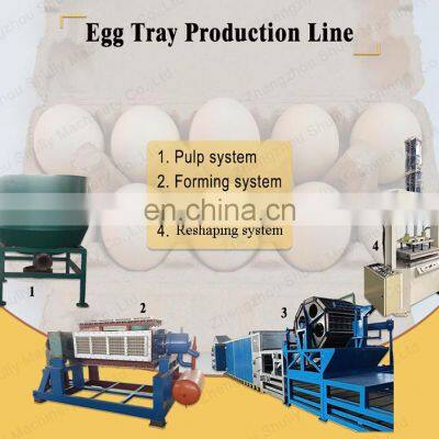Hot Sale Paper Carton Egg Tray Automatic Making Pulp Molding Machine Plant photo-4