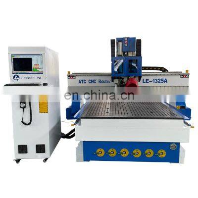 Jinan hot sale cnc wood carving machine knife cutting machine ATC cnc router