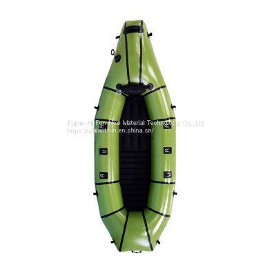Super Light Inflatable Boat Packraft Fishing With Inflatable Floor photo-3