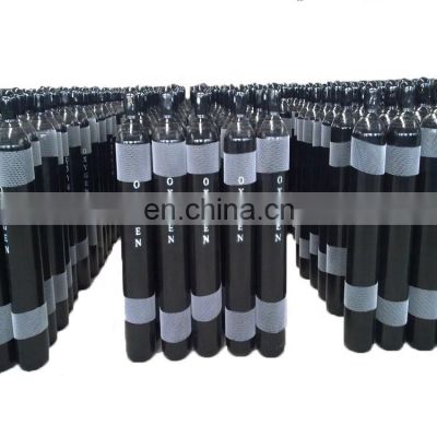 HG-IG Empty 40L/ 150bar/ China Medical Oxygen Gas Cylinders Steel Cylinder with pin valve