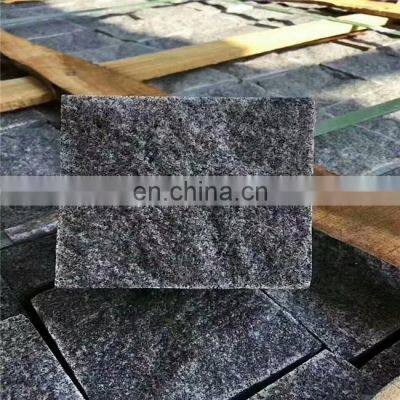 Natural Split Dark Grey Granite Tiles for External Wall