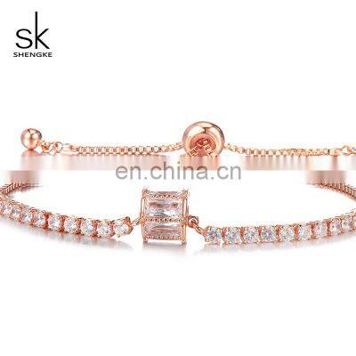 SHENGKE Luxury Jewelry Watches Bracelets & Bangles Watch Earring Necklace Jewelry Findings&Components K0039L12 photo-4