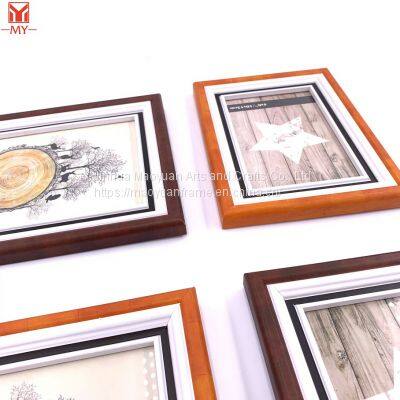 Hot Sale MDF Photo Frame Solid Color Picture Frame Table Home Picture Display Bedroom Decoration Photo Frame photo-5