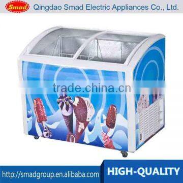 Energy Saving Chest Freezer Glass Door, Ice Cream Freezer photo-4