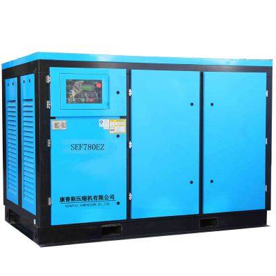 Comps 175HP 132KW 19.1 - 28.4 m3/min Professional General Industrial Two Stage Screw Air Compressor