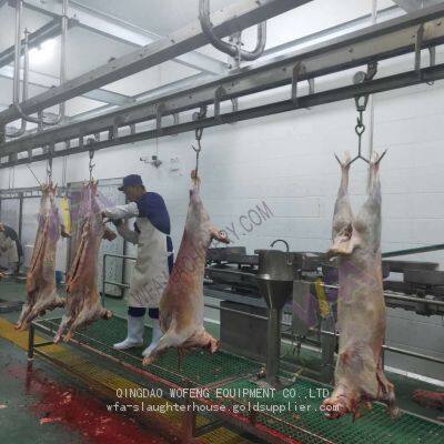Factory Supply Goat Slaughter Machine Processing Conveyor Rail For Lamb Slaughtering