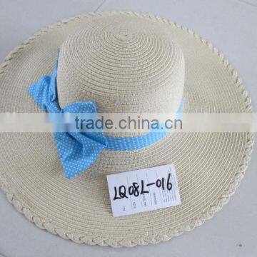 Wholesale Elegant Lady Summer Sun Straw Hat photo-4