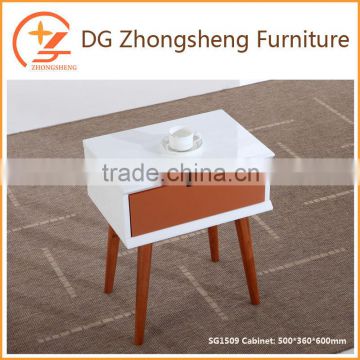 1509 Home furniture wood corner table for living room